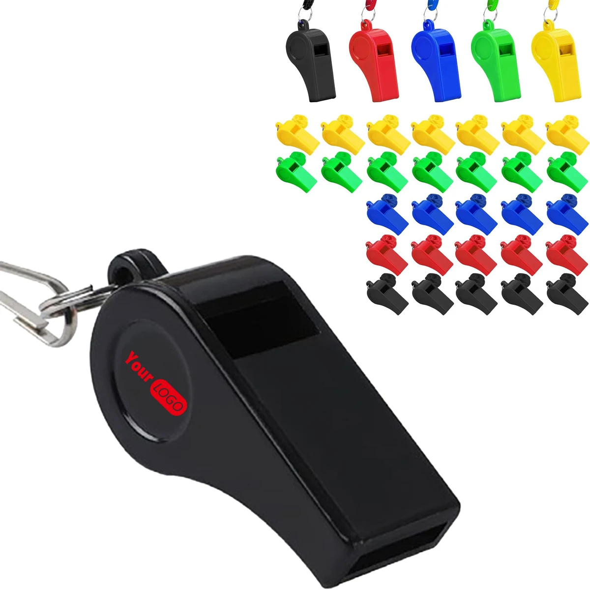 Sports Training Referee ABS Whistle Multicolor Survival 1