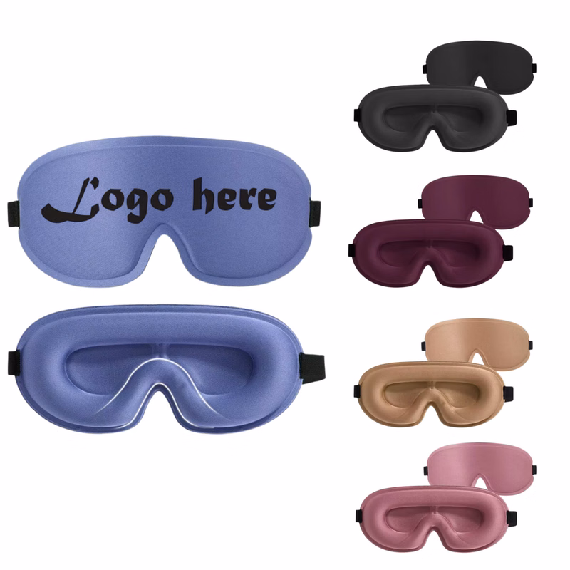 3D Curved Light-Blocking Breathable Eye Mask