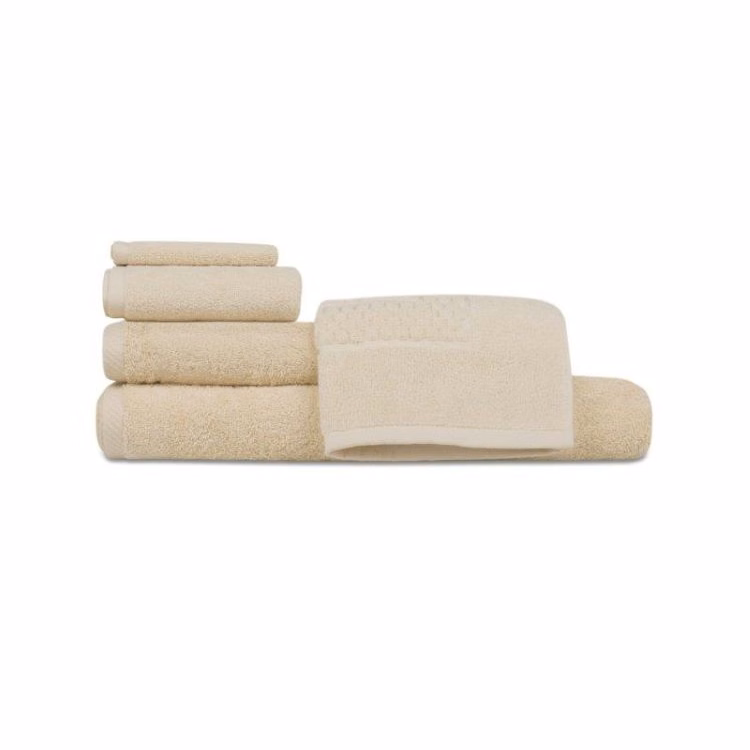 Sunny Lane Ecru Beige 100% Cotton Hand Towel