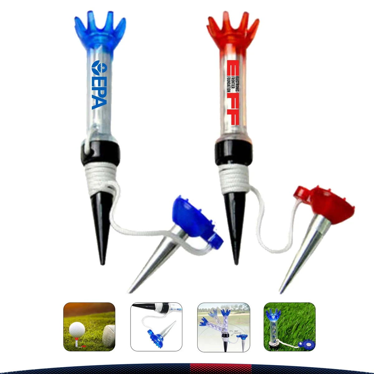 Reusable Magnetic Golf Tee 1