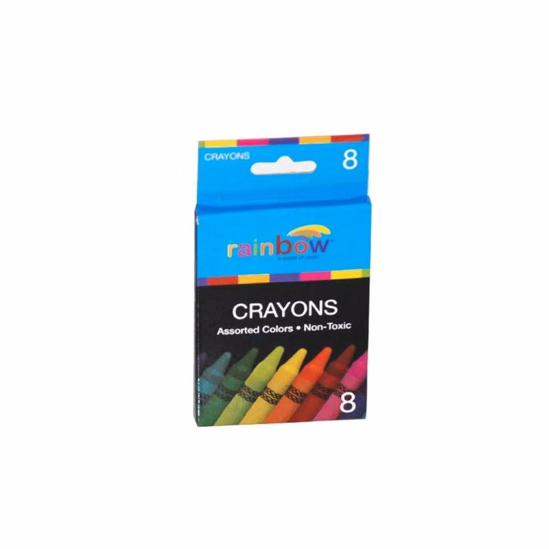 Crayons - 8 Count Assorted