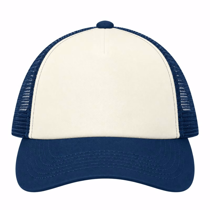 Port Authority 5-Panel Twill Foam Trucker Cap.