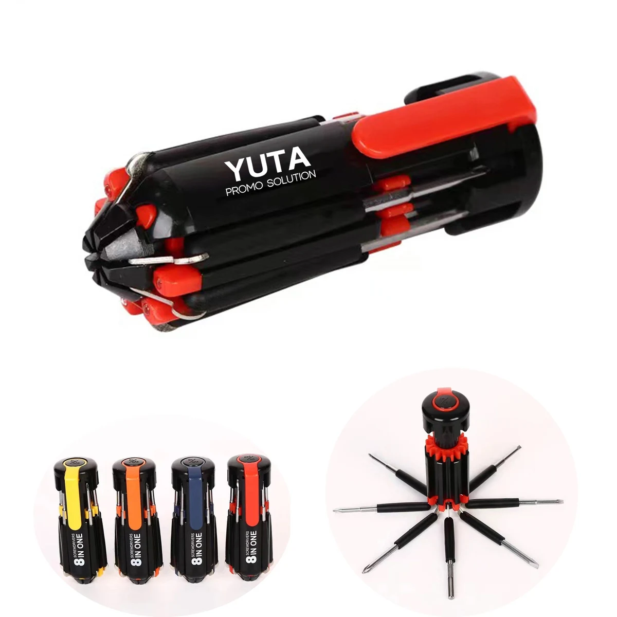 8 In 1 Screwdrivers With Worklight 1