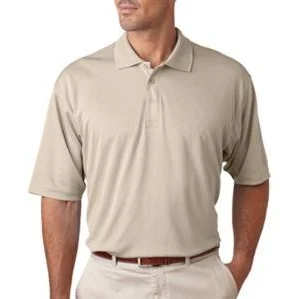Embroidered UltraClub Men's Cool & Dry Mesh Polo Shirt 1