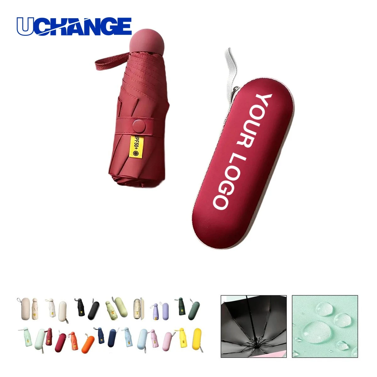 Compact Folding Umbrella 26 Inch 1