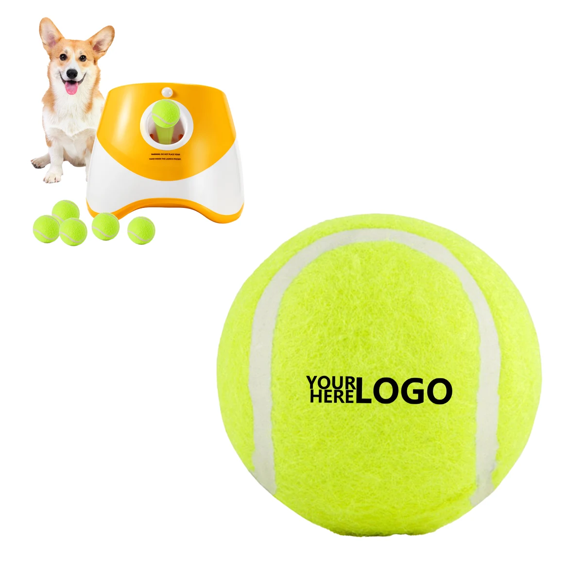 Rubber Canine Teeth Cleaning Ball 1