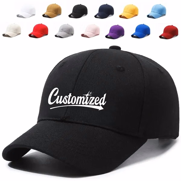 Custom Adjustable Cotton Baseball Cap — Classic Corporate Apparel Giveaway