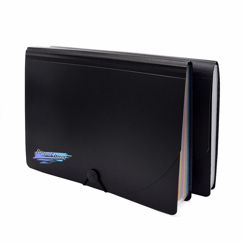 13 Pockets Expanding File Folder With Cover And Pen Slot