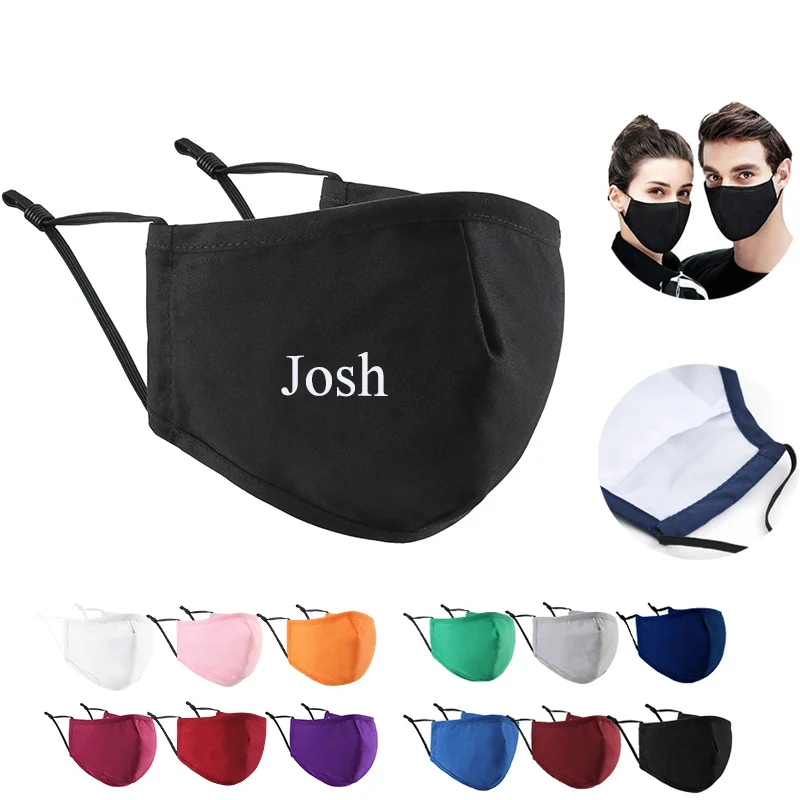 3-Ply Cotton Adjustable Reusable Washable Face Mask 1