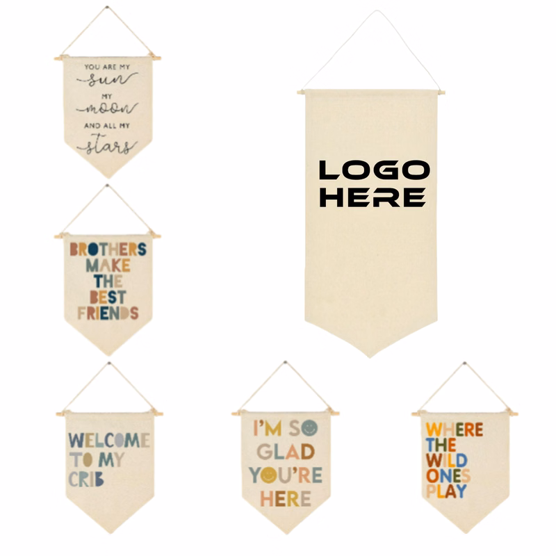 Decorative Hanging Pennant Flag Wall Art Banner