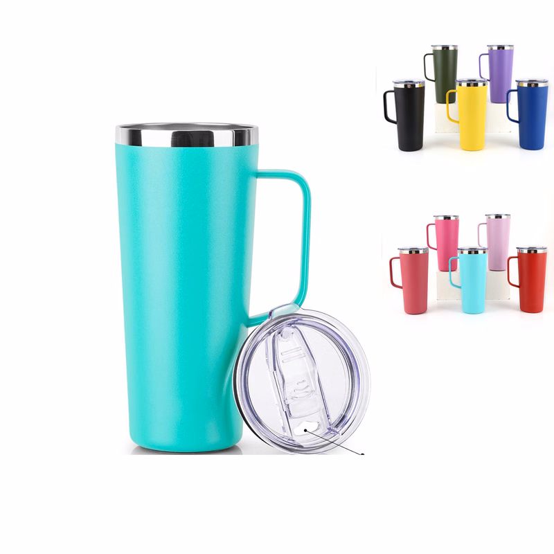 24 oz Insulated Travel Coffee Mug with Lid