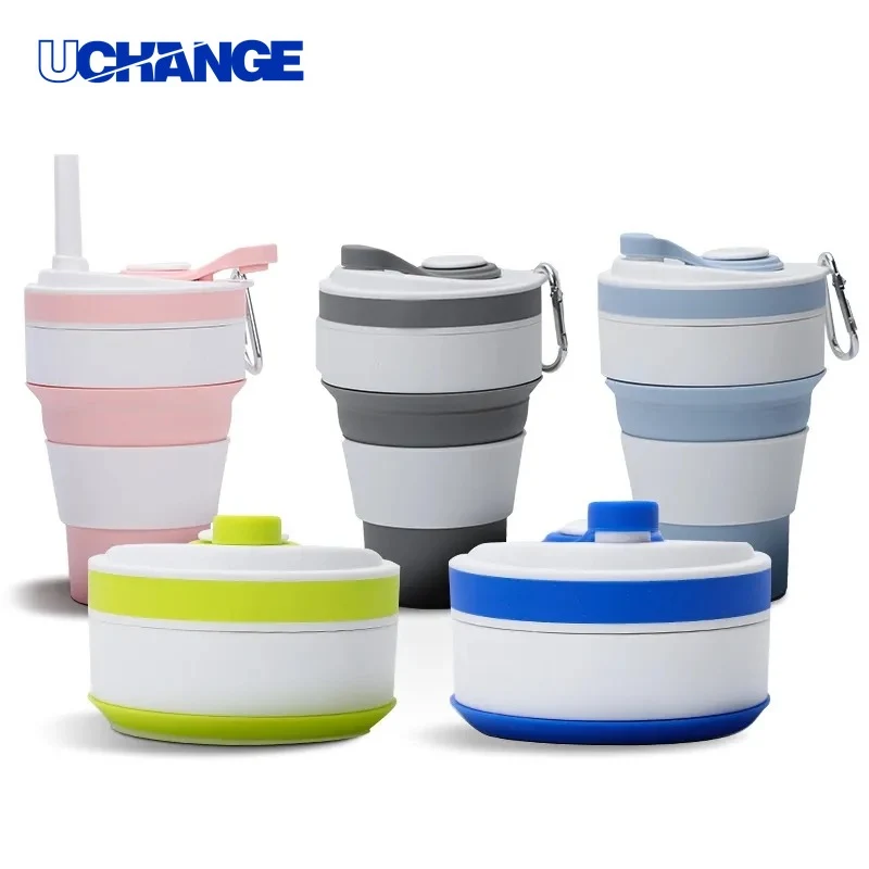 Outdoor Travel Silicone Folding Cup Lightweight Drinkware 1