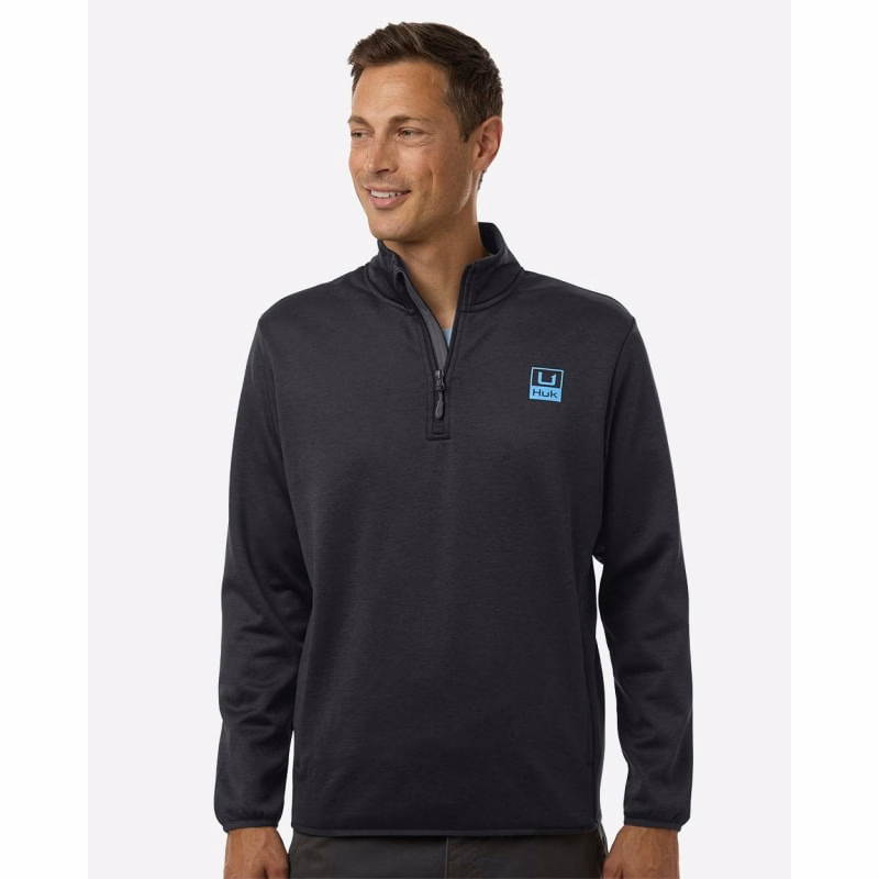 HUK Men's Coldfront+ Quarter-Zip Pullover - H130098