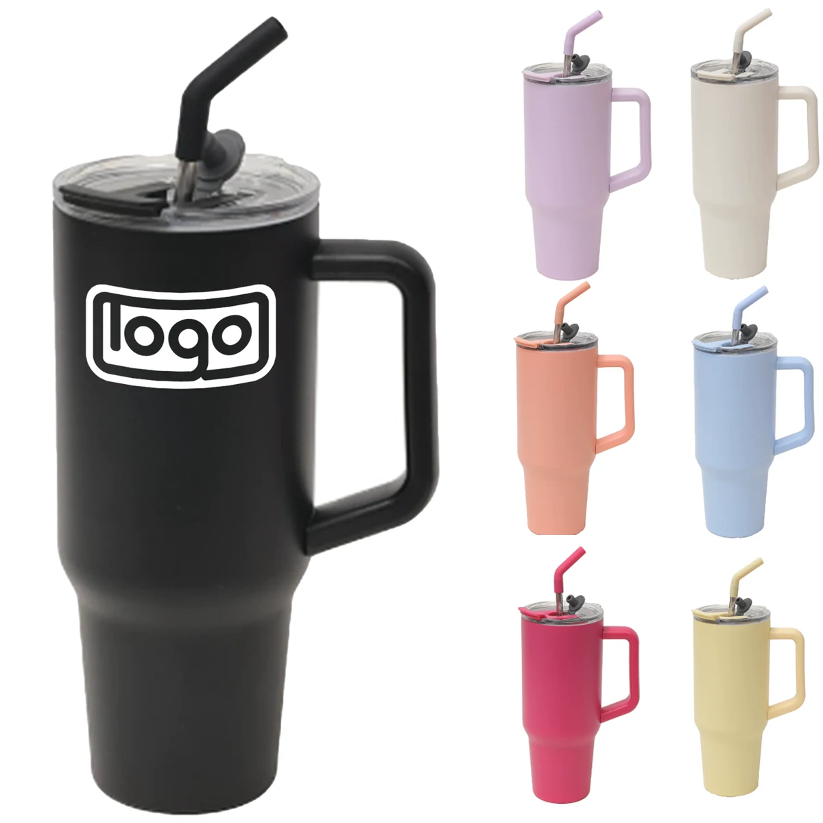 40oz Stainless Steel Triple Layer Insulated Travel Tumbler 1