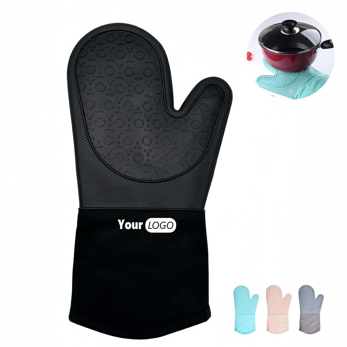 Silicone And Cotton Thick Gloves Magnifying 1