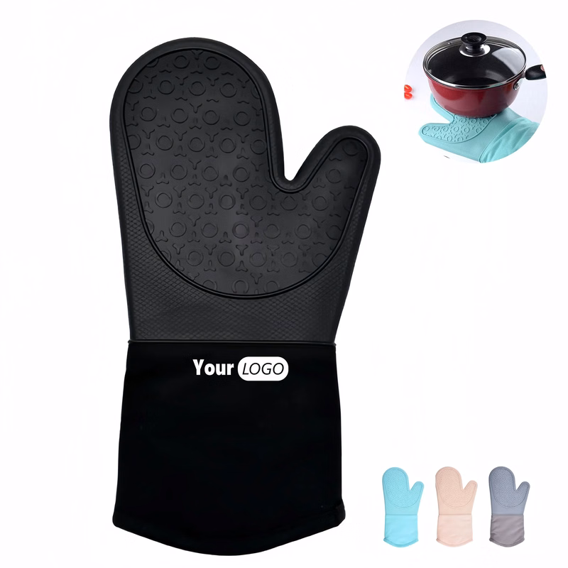 Silicone And Cotton Thick Gloves Magnifying