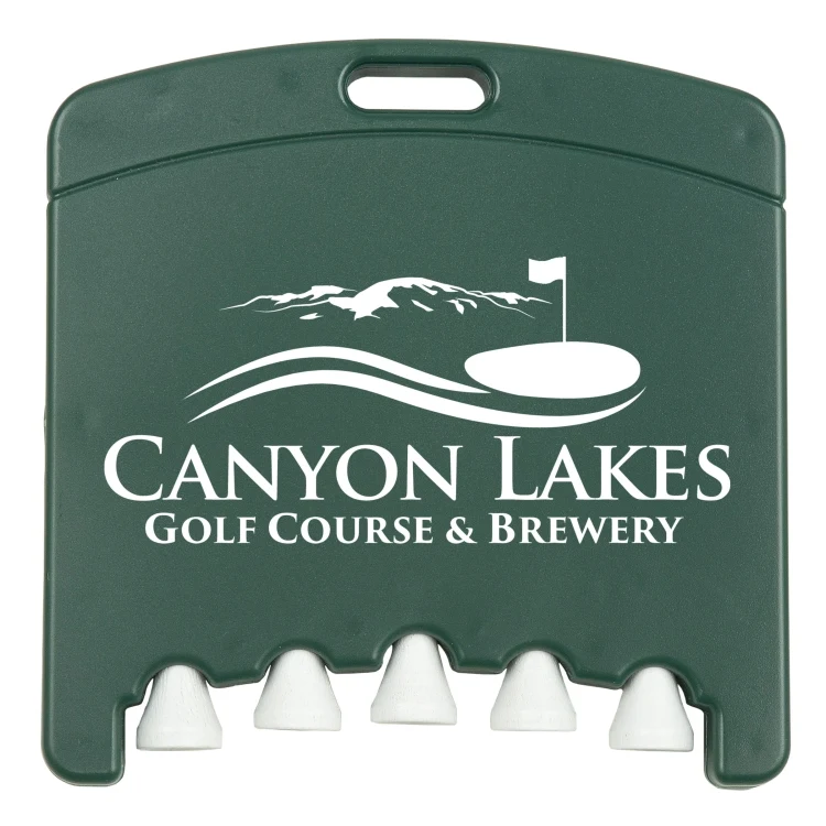 Golf Bag Tag with Tees 1