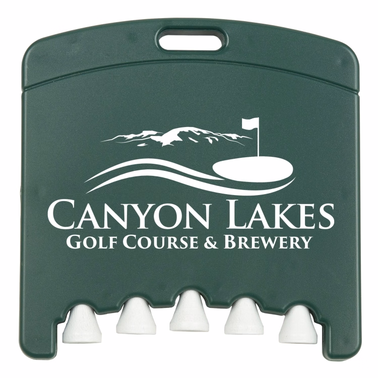 Golf Bag Tag with Tees