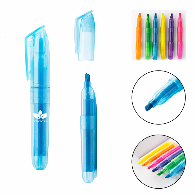 Pocket Highlighters Chisel Tip Assorted Colors