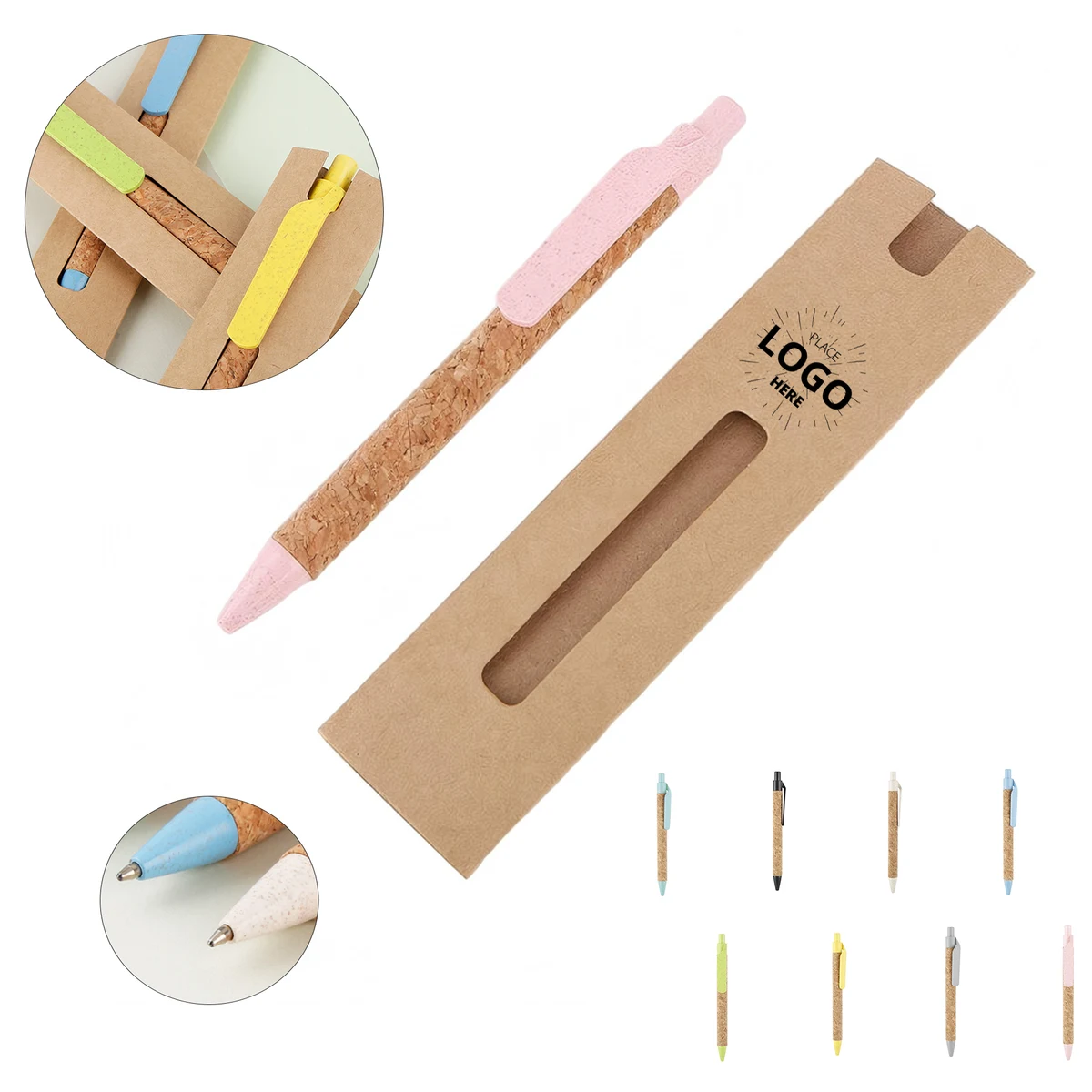 Wheat Straw Office Ball Pen 1
