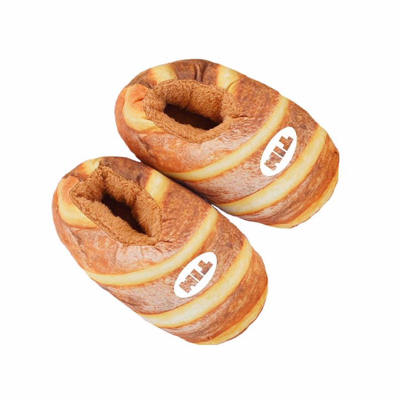 Winter Warm Bread Slippers