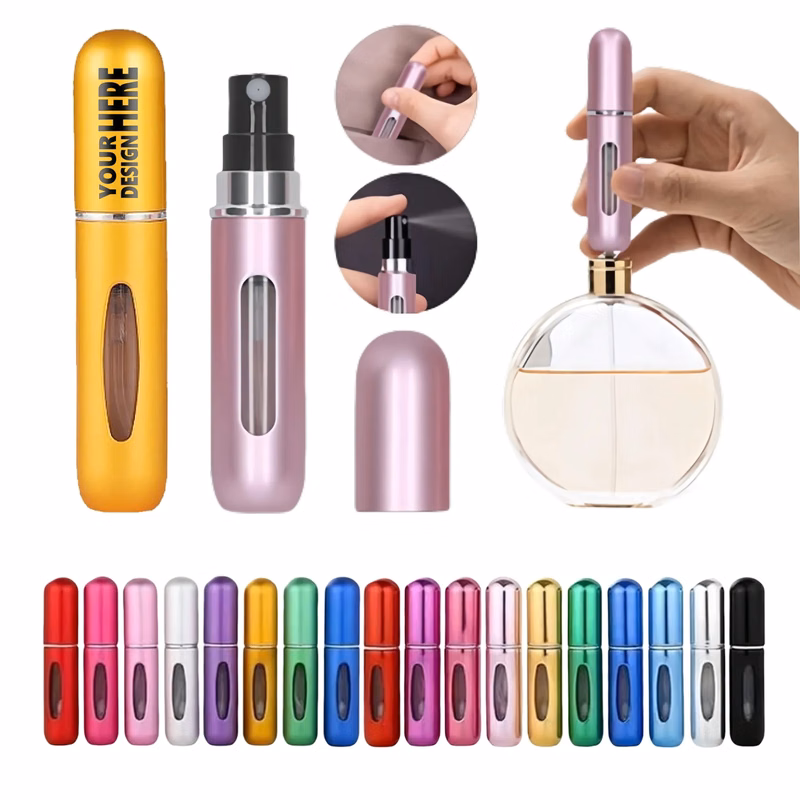 Perfume Refillable Bottle With Window