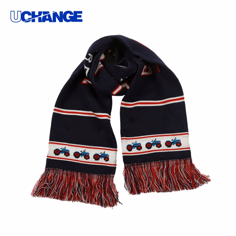 Double-Sided Jacquard Scarf