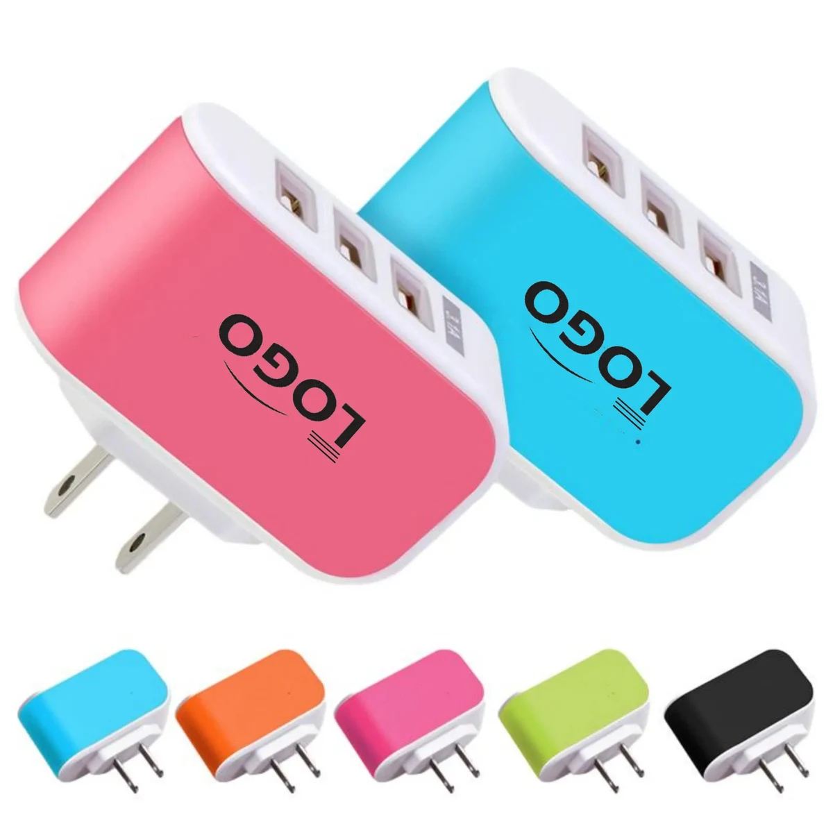 3 Port USB Candy Charger MOQ 50PCS 1