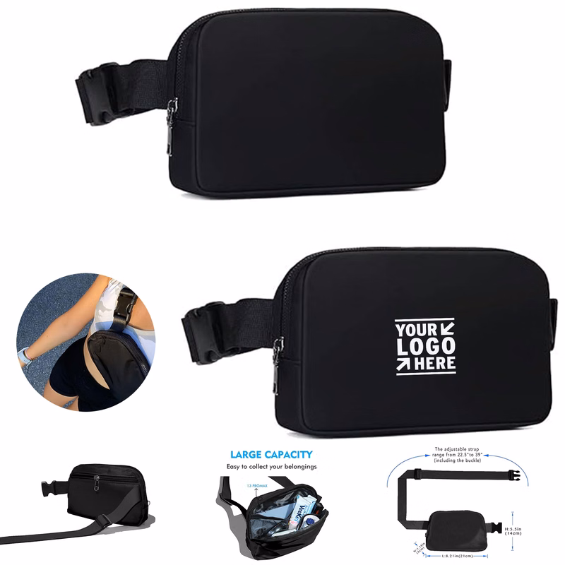 Women Men Fashion Belt Waist Bag Sport Running Crossbody Mini Fanny Pack With Adjustable Strap