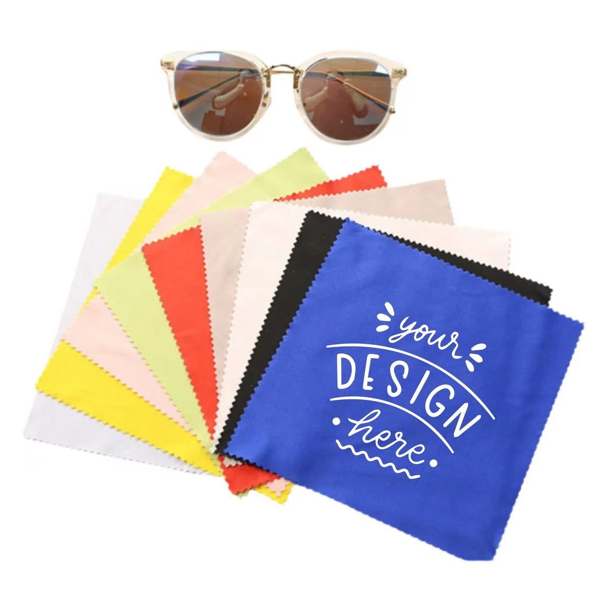 6x6 Microfiber Eyeglass Cleaning Cloth 1