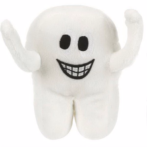 Stuffed Toy Tooth - With Braces