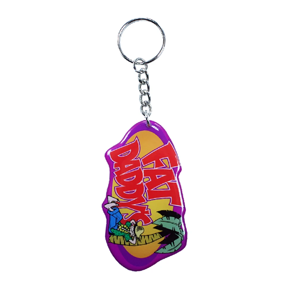 Key Chain / Tag, custom single sided imprint from 1.1 - 2 Sq. In. 1