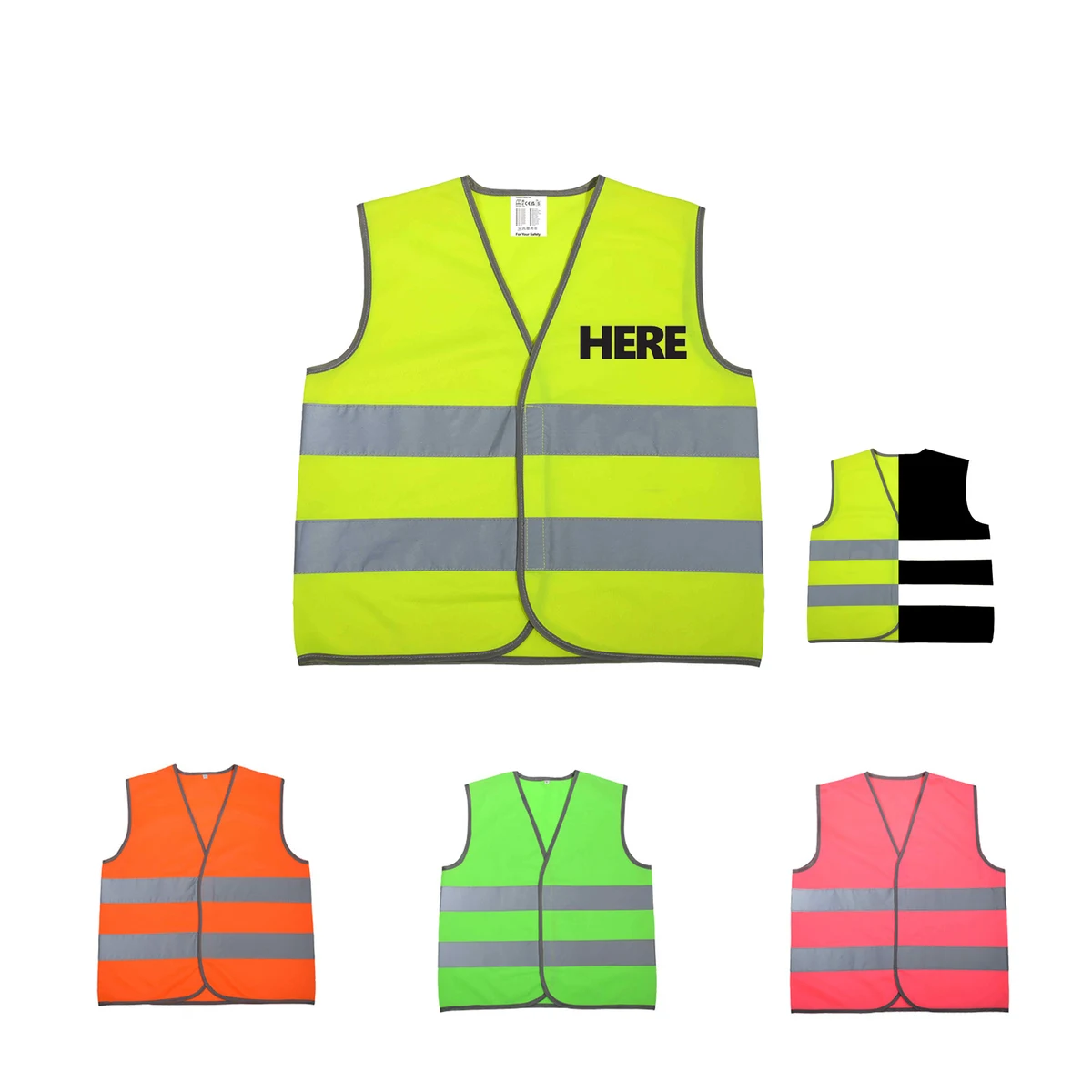 High Visibility Kids Safety Vest 1