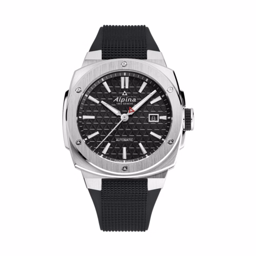 Alpina Men's Alpiner Extreme Automatic Black Rubber Strap Watch