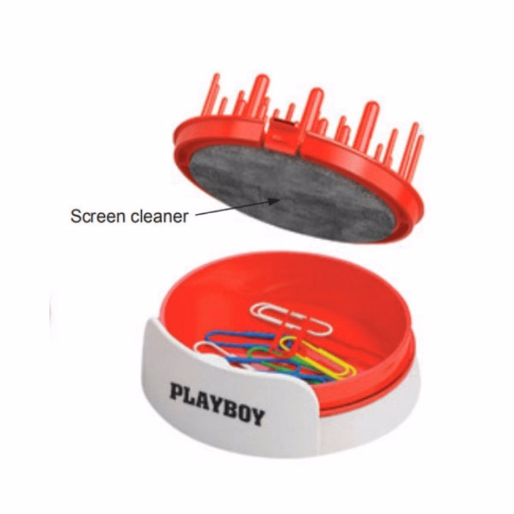 Mobile Stand Screen Cleaner with Clips