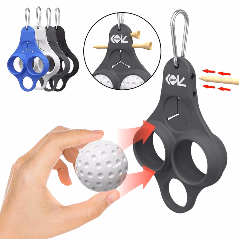 Portable Silicone Golf Ball Storage Rack