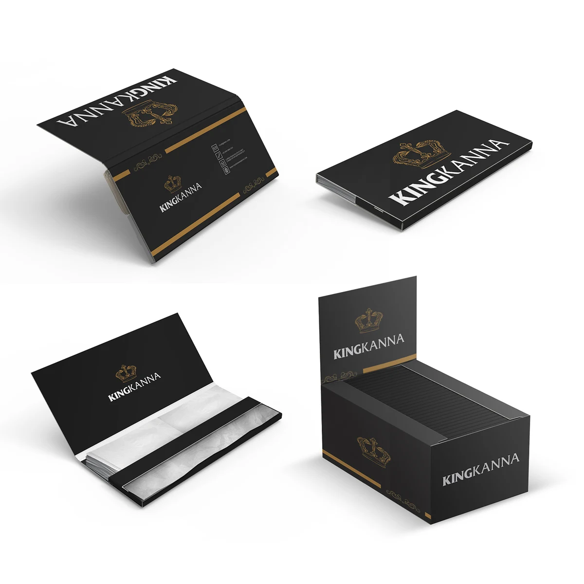 King Size Rolling Papers with Tips – Full Custom 1