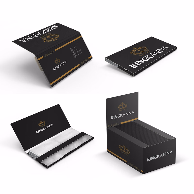 King Size Rolling Papers with Tips – Full Custom