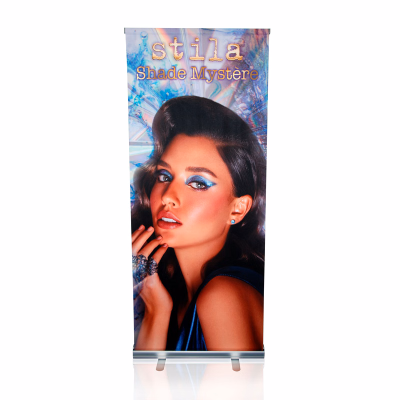 Economy Roll Up Banner - 33.5in W X 80in H