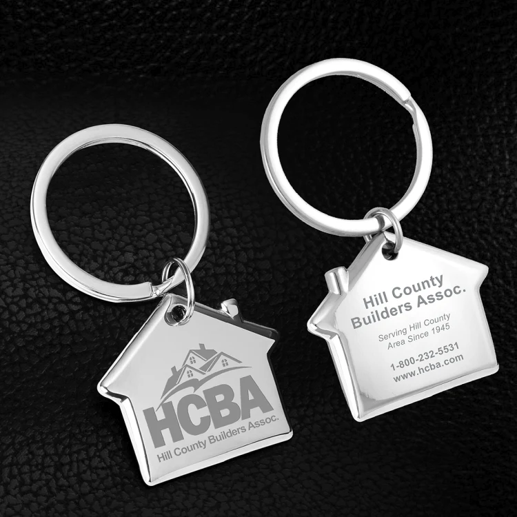"Home Sweet Home" Laser Engraved Metal Keyholder 1