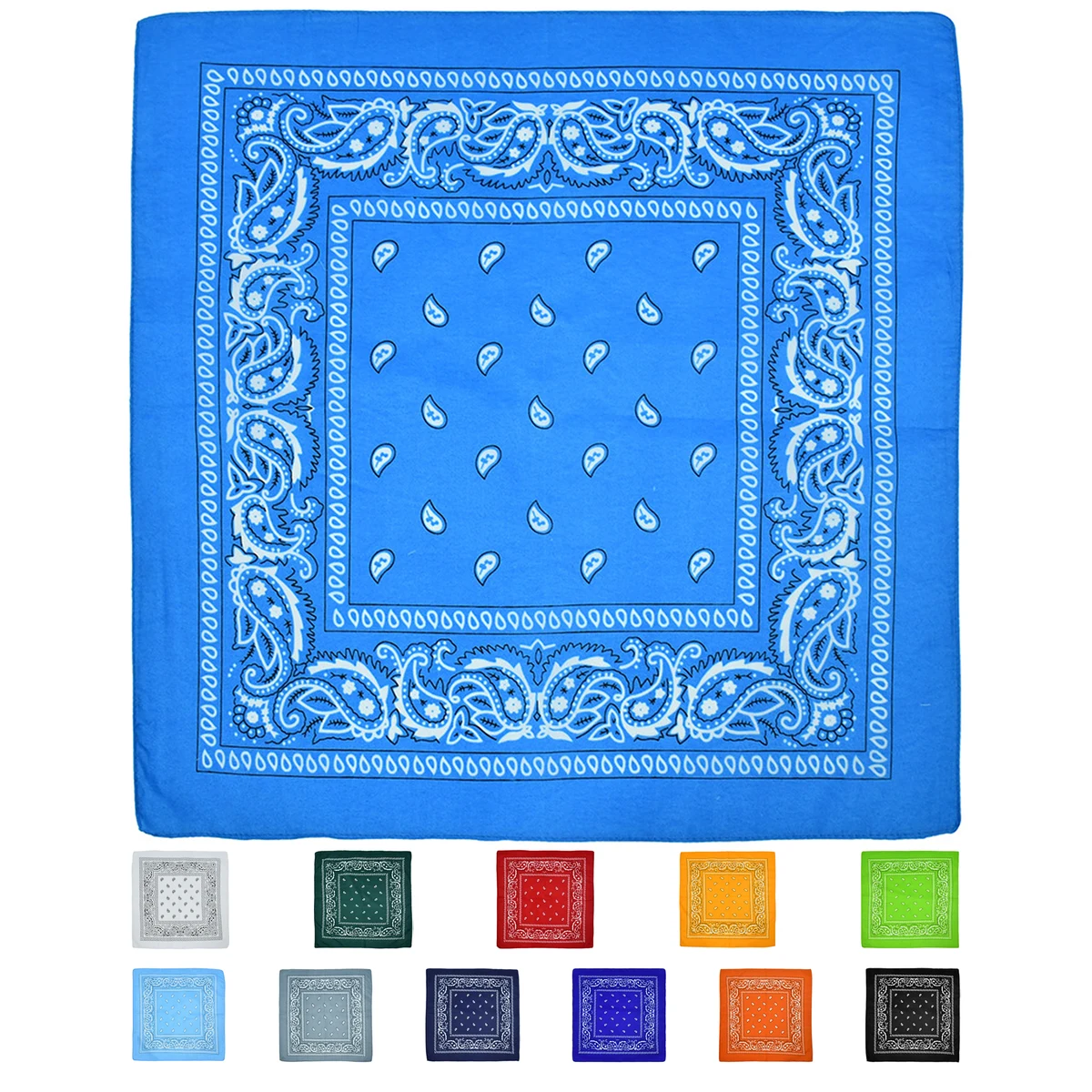 Personalized Cotton Head Bandana 1