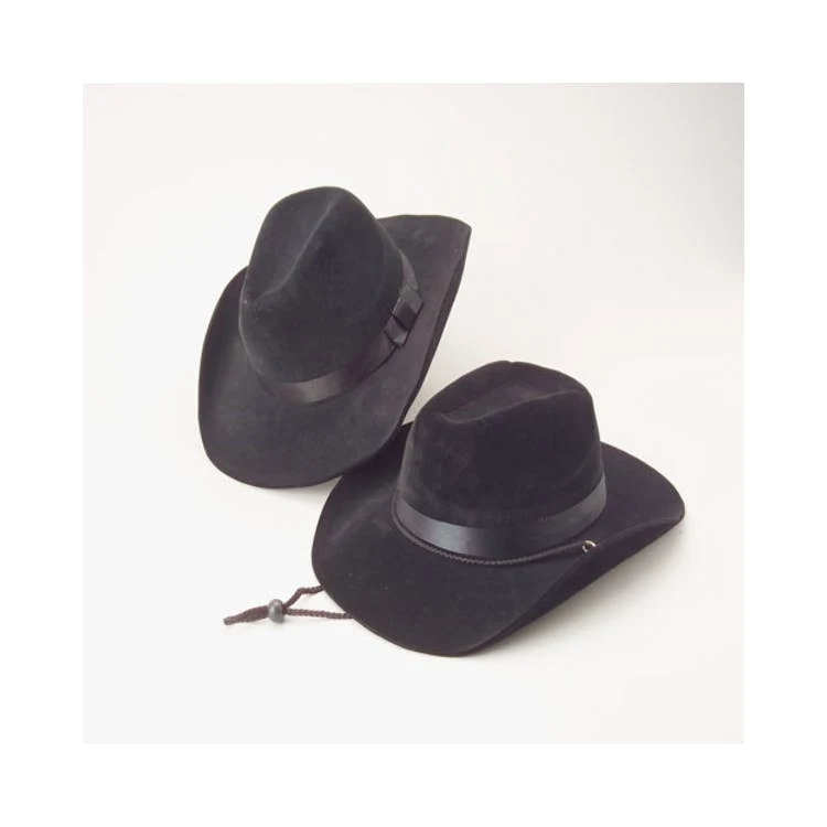 Felt Cowboy Hats - Black 1