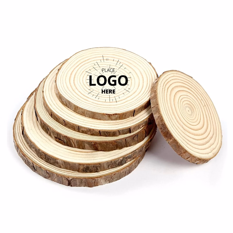 Natural Wooden Coaster
