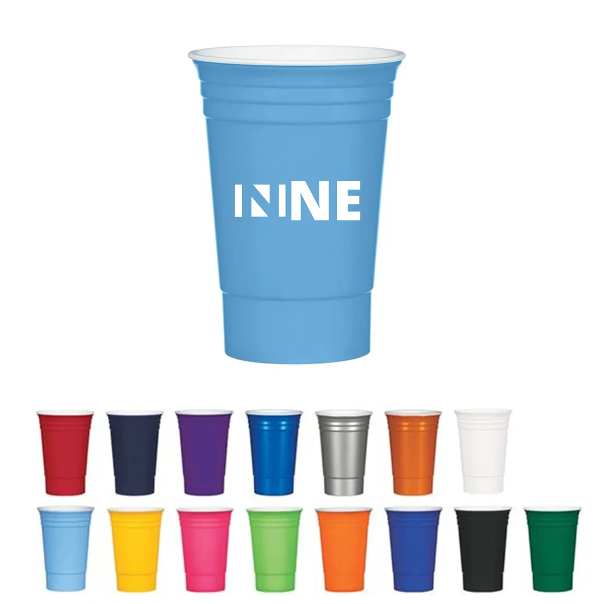 16oz Plastic Party Drink Cup 1