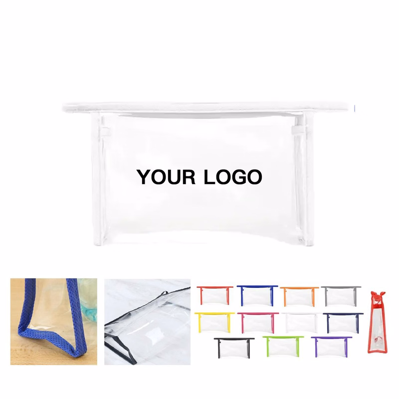 PVC Transparent Pouch for Gym or Hotel Use