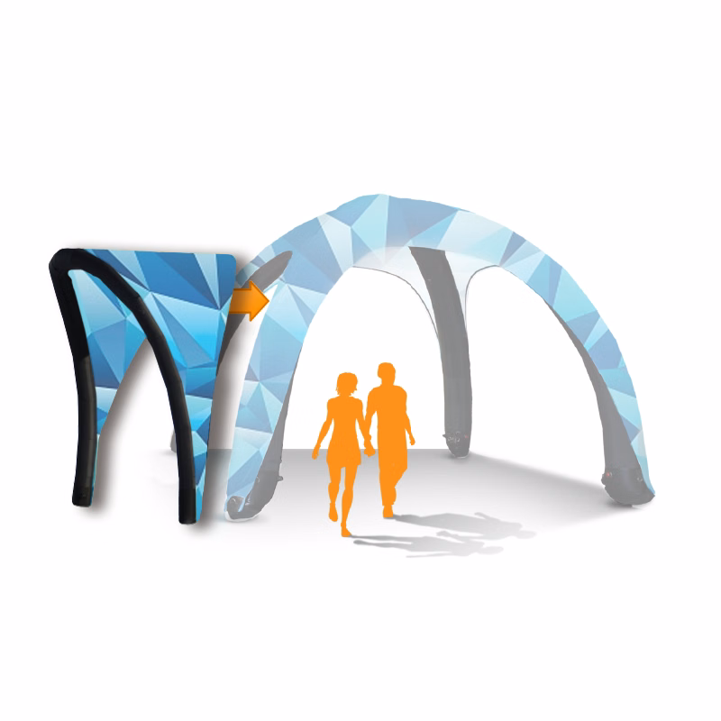 Printed Awning For 17x17 Inflatable Tent