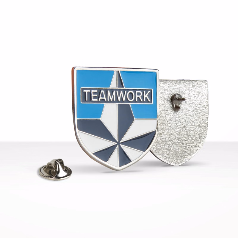 Soft Enamel Die Struck Lapel Pin (1 in)