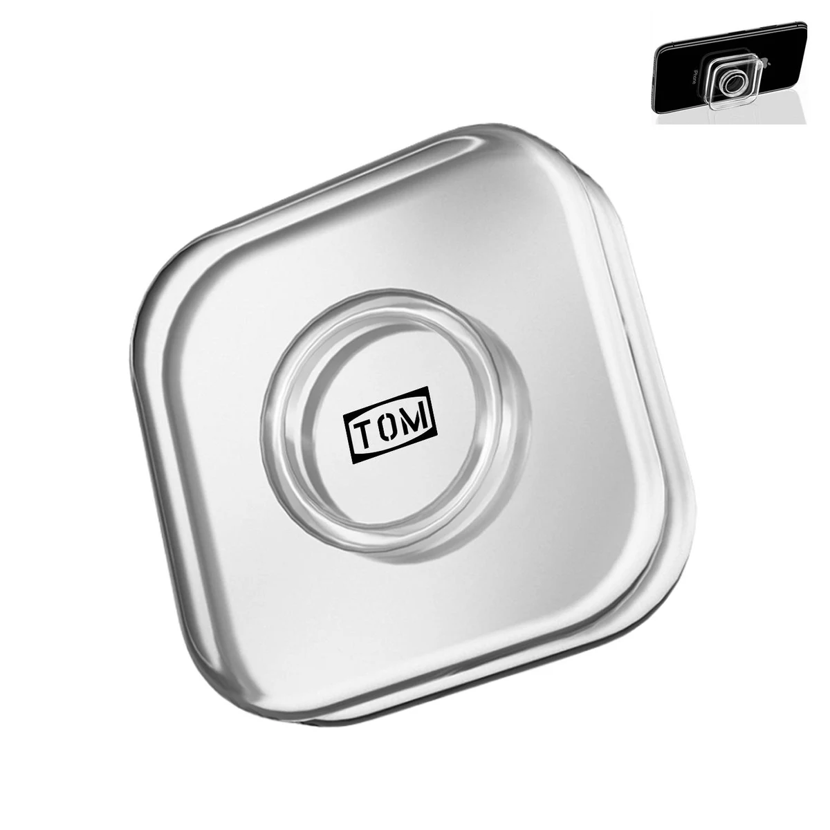 Square Double Sided Adhesive Sticker Car Phone Holder 1