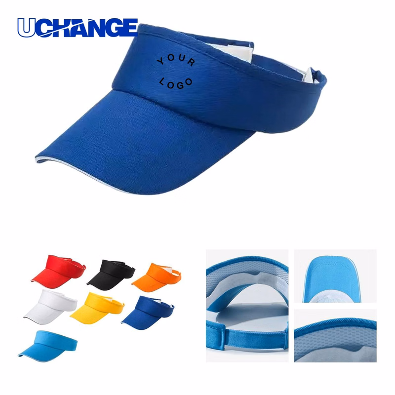 Cotton Sun Visor Hat Headwear for Outdoor Sports