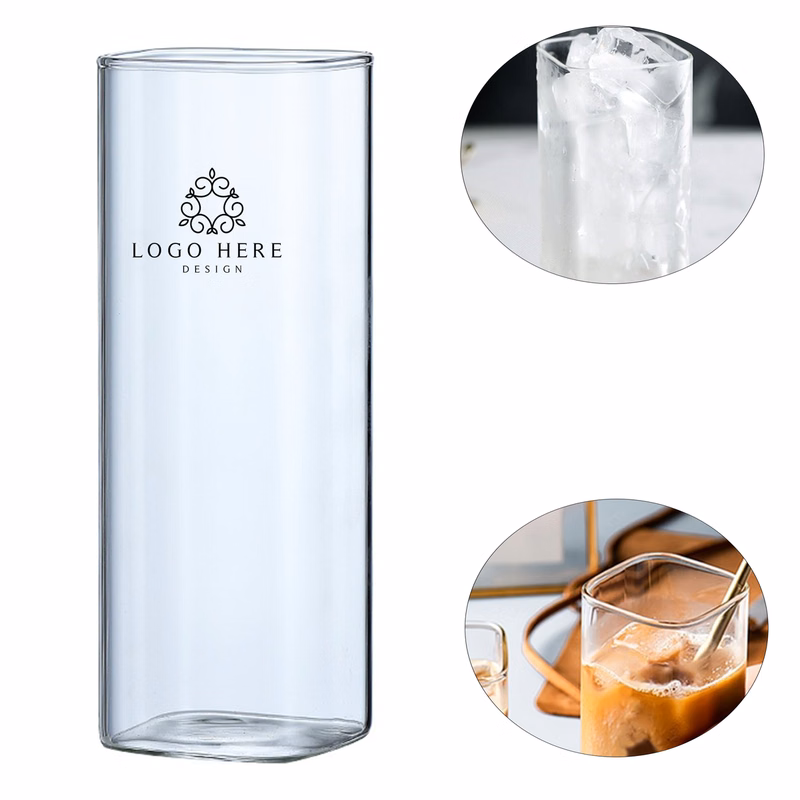 Bottom Borosilicate Beverage Tumbler
